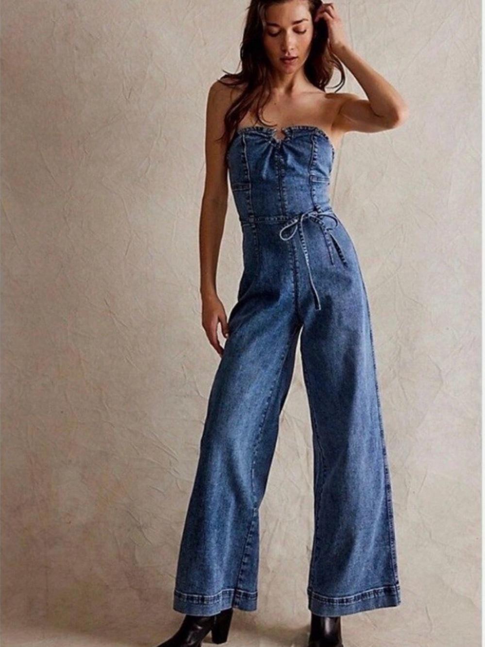 Free People CRVY Femme Fatale One Piece in color Nico